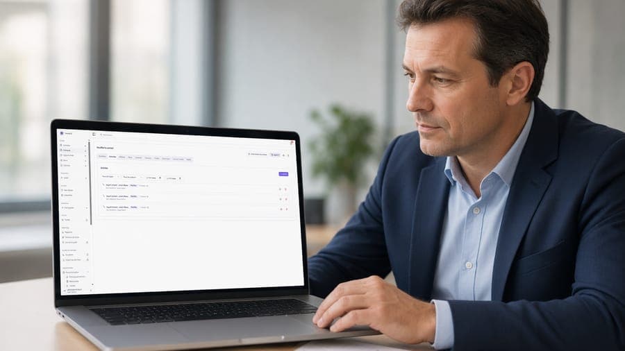 Un responsable suit l'historique des appels et activités d'un contact dans NexiaCX